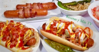 receta de hot dog mexicano