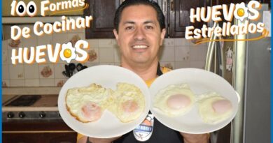 receta de huevos estrellados
