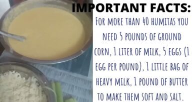 receta de humitas en ingles