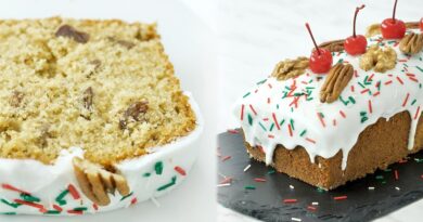 receta de keke navideño