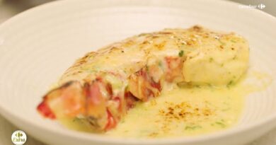 receta de langosta thermidor