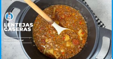 receta de lentejas