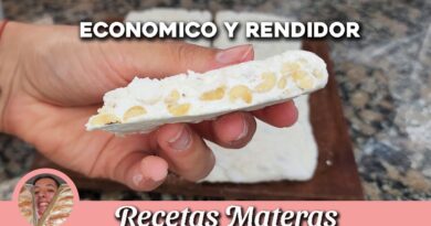 receta de los turrones