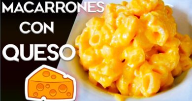 receta de macarrones con queso
