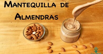receta de mantequilla de almendras