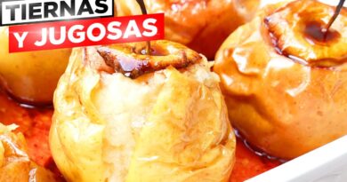 receta de manzanas al horno