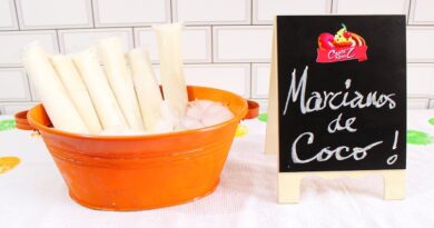 receta de marciano de coco