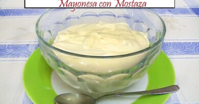 receta de mayonesa con mostaza