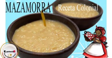receta de mazamorra
