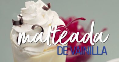 receta de milkshake de vainilla