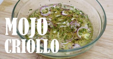 receta de mojo criollo