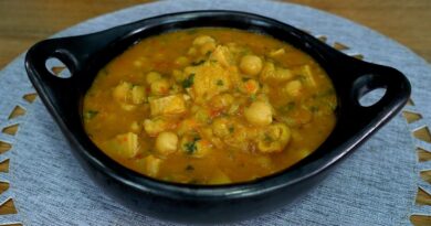 receta de mondongo con garbanzos