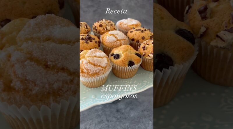 receta de muffins con aceite
