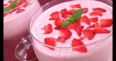 receta de mus de fresa