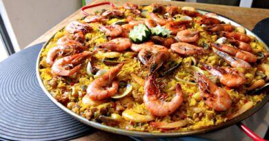 receta de paella española