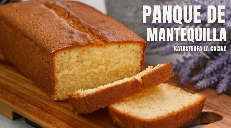 receta de panque de mantequilla