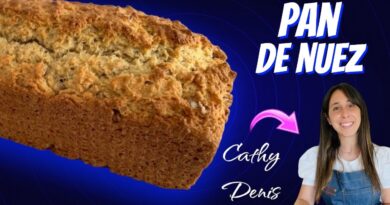 receta de panque de nuez