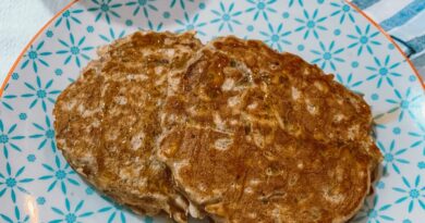 receta de panqueques de manzana