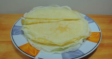 receta de panqueques sin harina