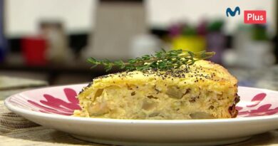receta de pastel de alcachofa