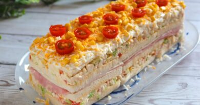 receta de pastel frio