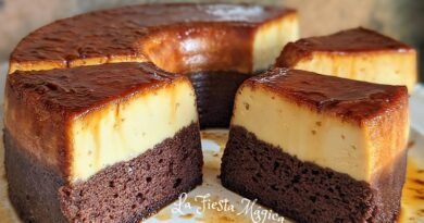 receta de pastel imposible