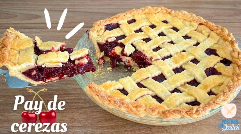 receta de pay de cereza