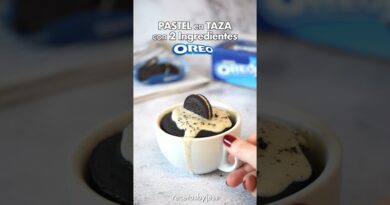receta de postre con oreo