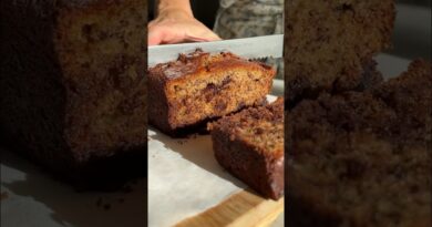 receta de queque con platano