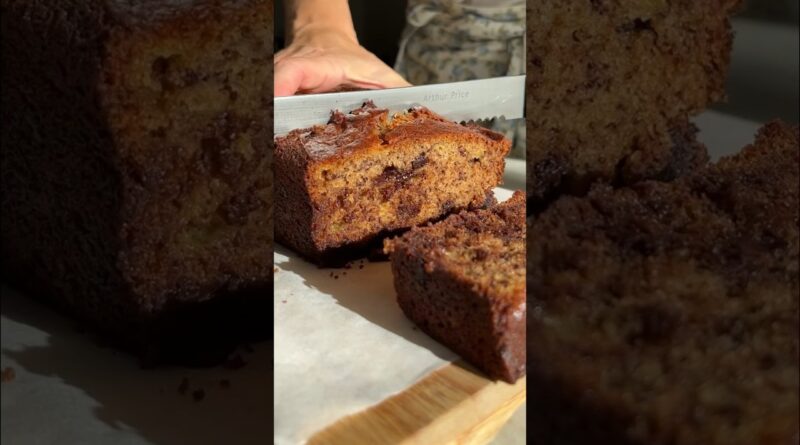 receta de queque con platano