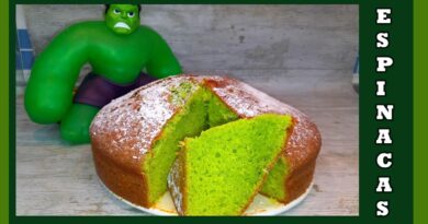 receta de queque de espinaca