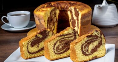 receta de queque marmoleado