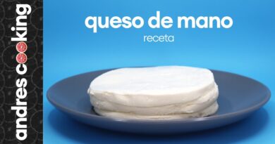 receta de queso de mano