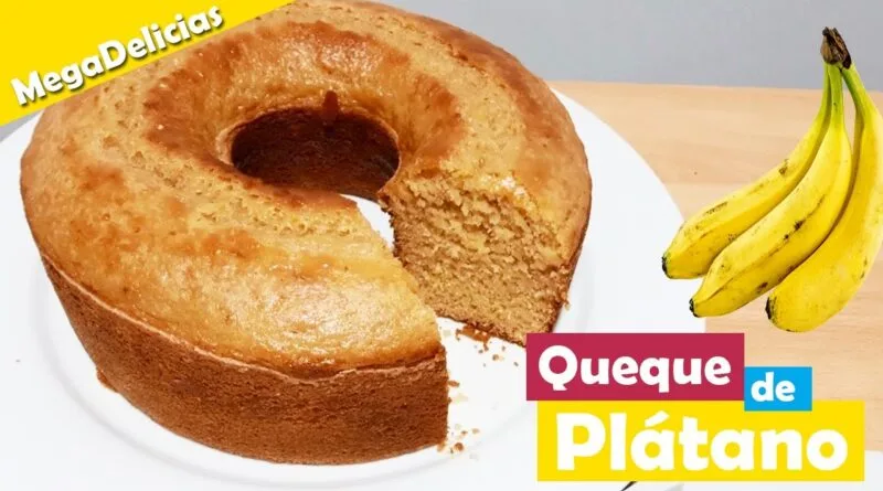 receta de quque de platano