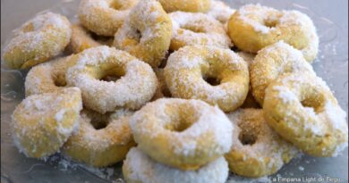 receta de rosquillas al horno