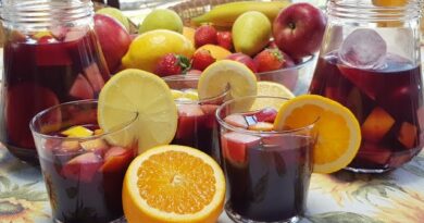 receta de sangria española