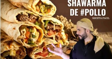 receta de shawarma de pollo