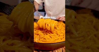 receta de tallarines con salsa