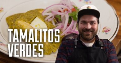receta de tamalitos verdes