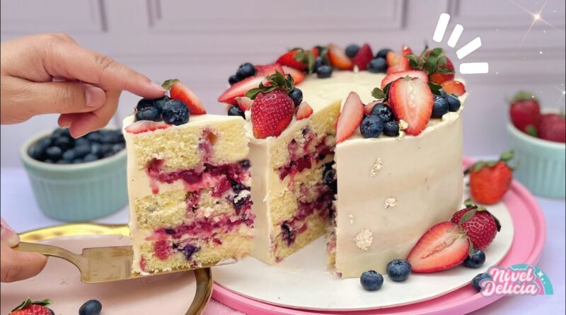 receta de torta de frutas