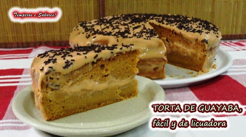 receta de torta de guayaba