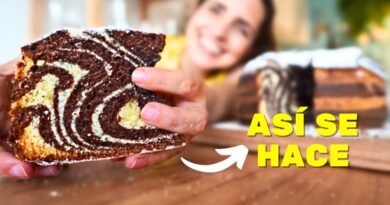 receta de torta marmolada