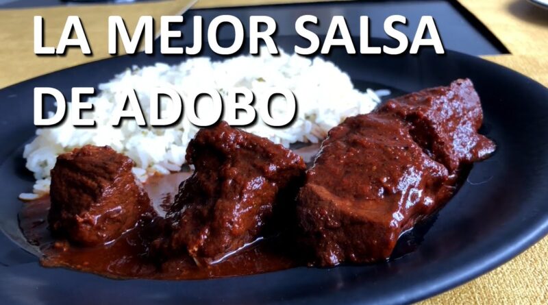 receta de adobo rojo