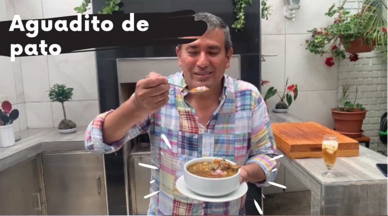 receta de aguadito de pato