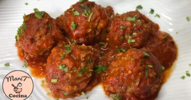receta de albondigas de lentejas