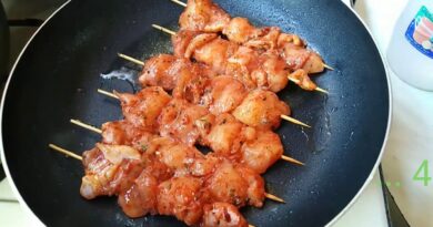 receta de anticuchos de pollo