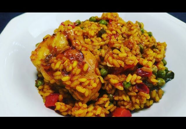receta de arroz con conejo
