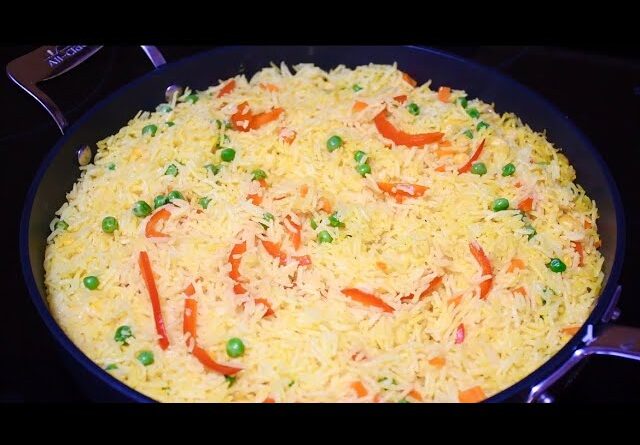 receta de arroz jardinero