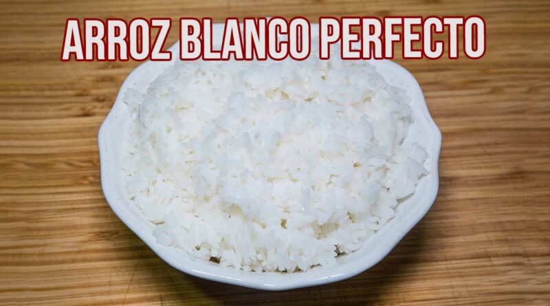 receta de arroz perfecto
