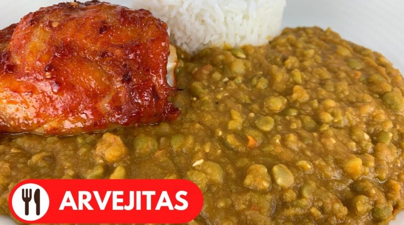 receta de arvejas verdes partidas